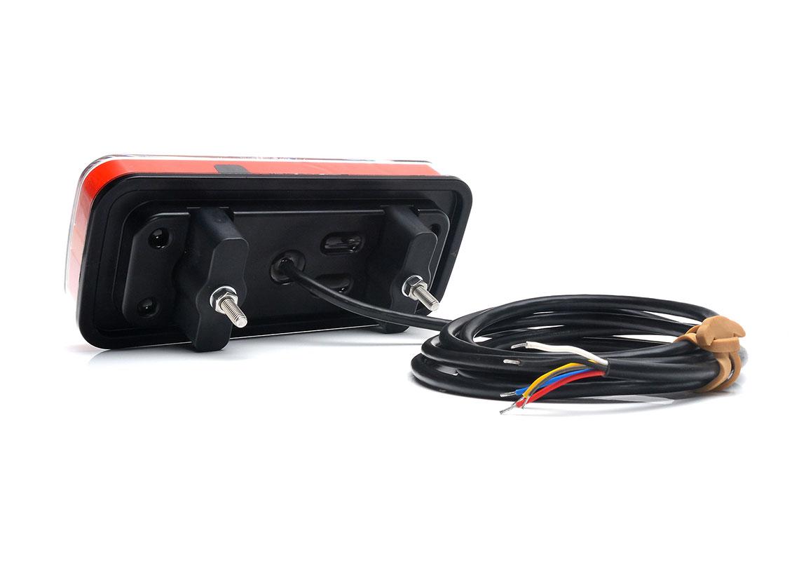 FEU LED 6 FONCTIONS GAUCHE/DROIT - 12/24V